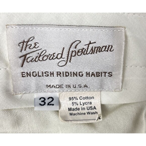 The Tailored Sportsman English Riding Habits Pants Womens Size 32 USA Horseback - Picture 2 of 12